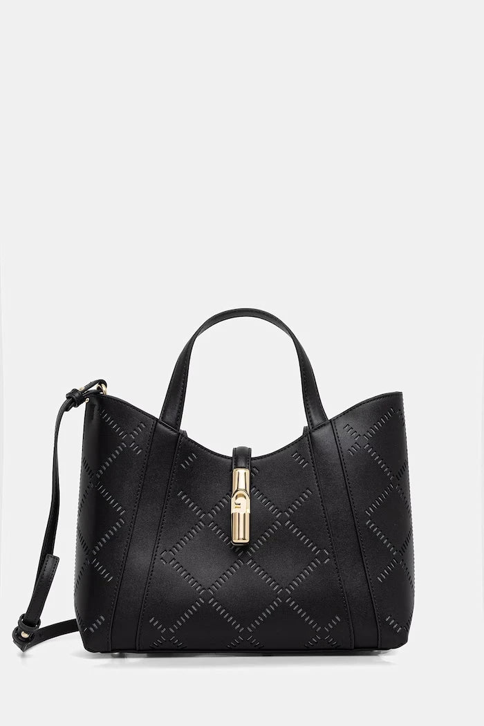 Furla чанта дамска от кожа Goccia S Tote