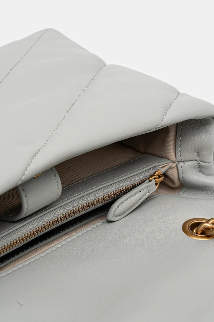 Pinko kadın deri crossbody çanta