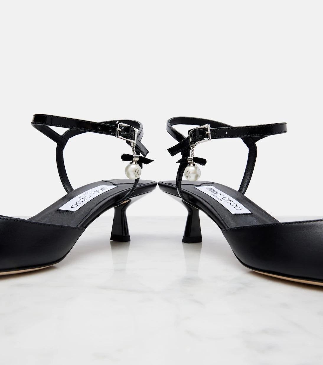 Jimmy Choo - Aren 45 leather pumps