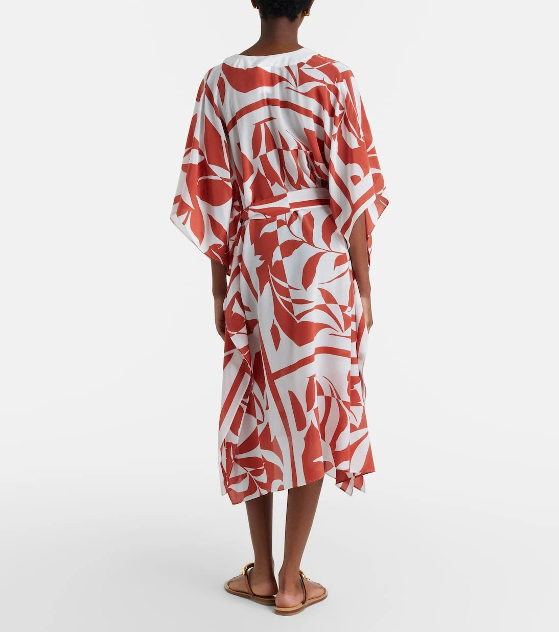 Max Mara - Lancia floral silk beach dress