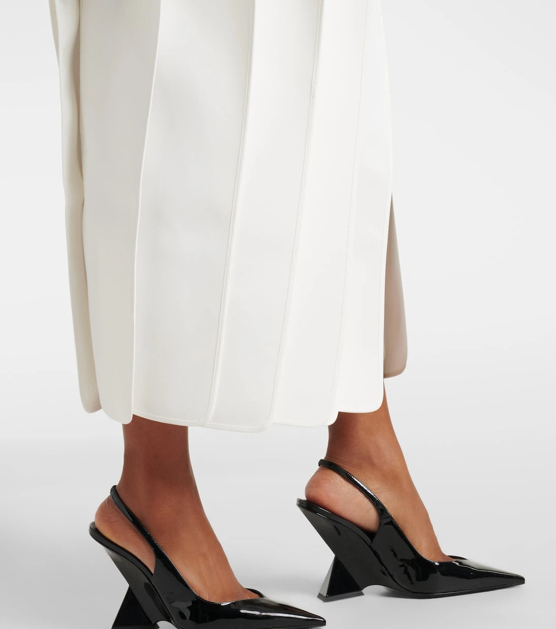 Maticevski - Streaming draped midi skirt