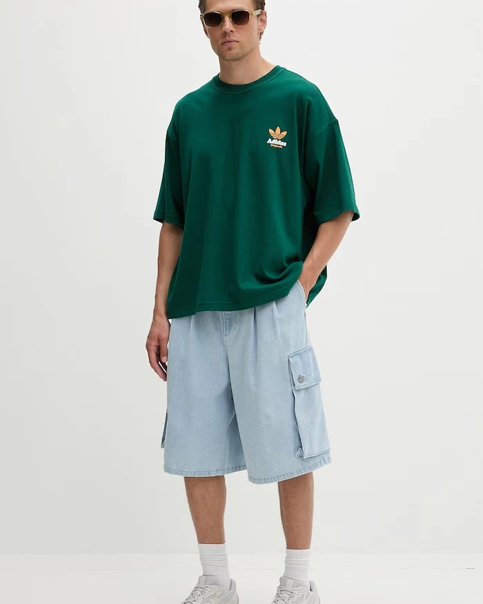 adidas Originals erkek denim kargo kısa pantolon ADILENIUM SEASON 5.0