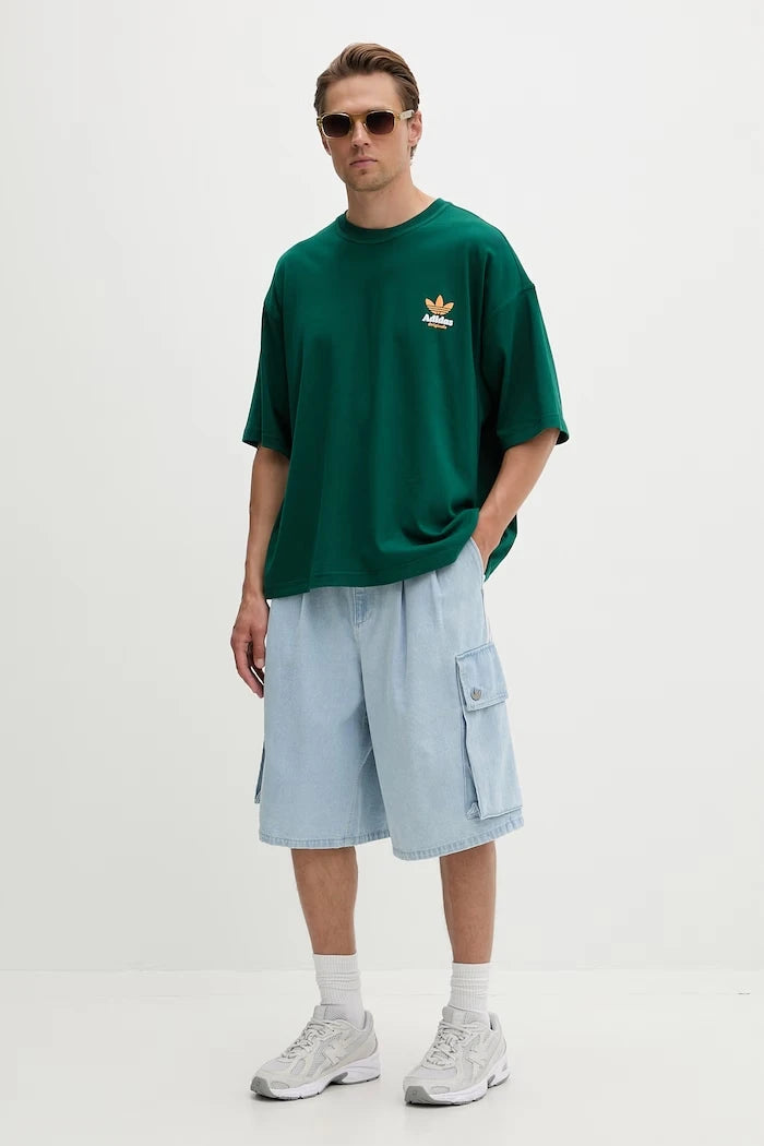adidas Originals erkek denim kargo kısa pantolon ADILENIUM SEASON 5.0