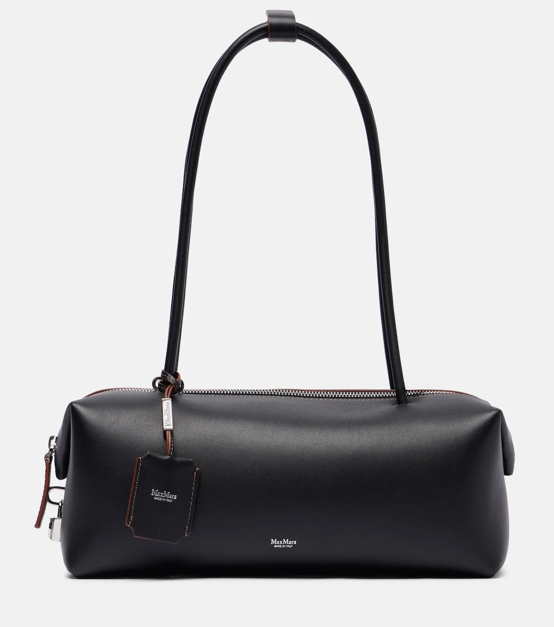 Max Mara - Holdall Small leather tote bag
