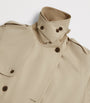 Dunhill Beige Wool Trench Coat