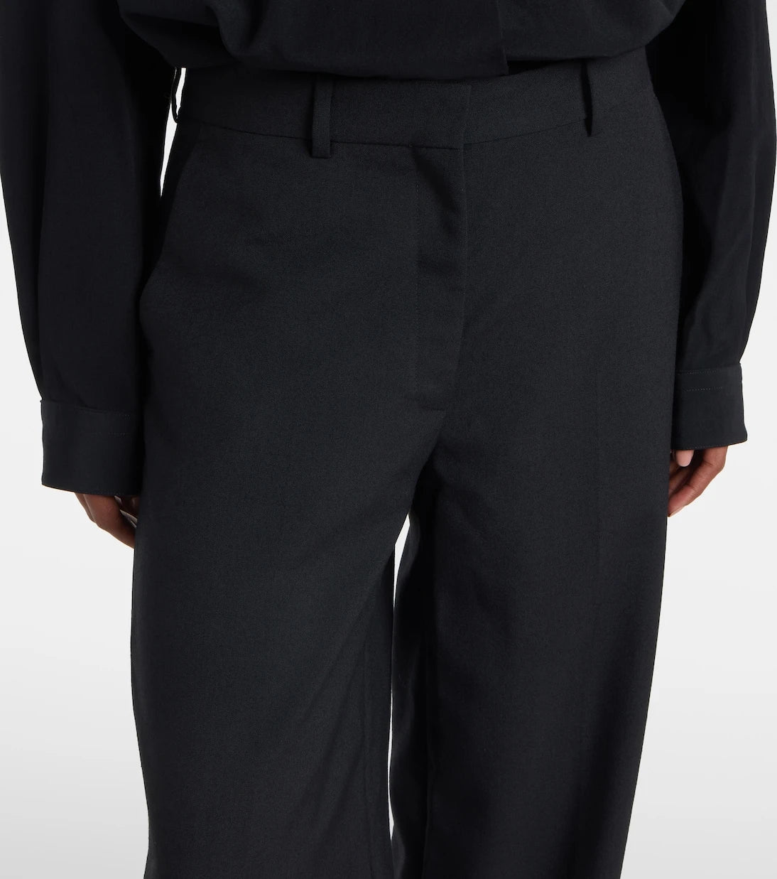 Calvin Klein Collection - Simone wool wide-leg pants