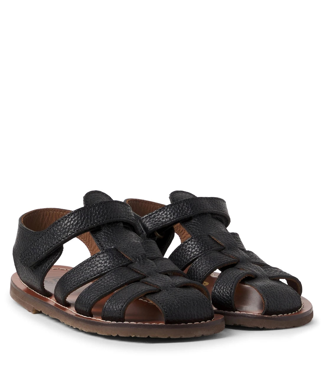 PèPè - Tino leather fisherman sandals