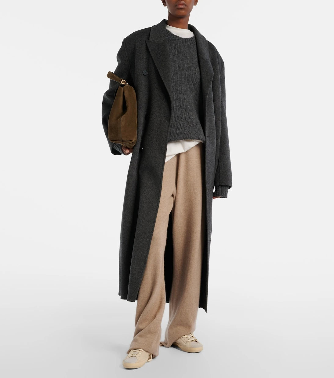 Golden Goose - Super-Star shearling-lined suede sneakers