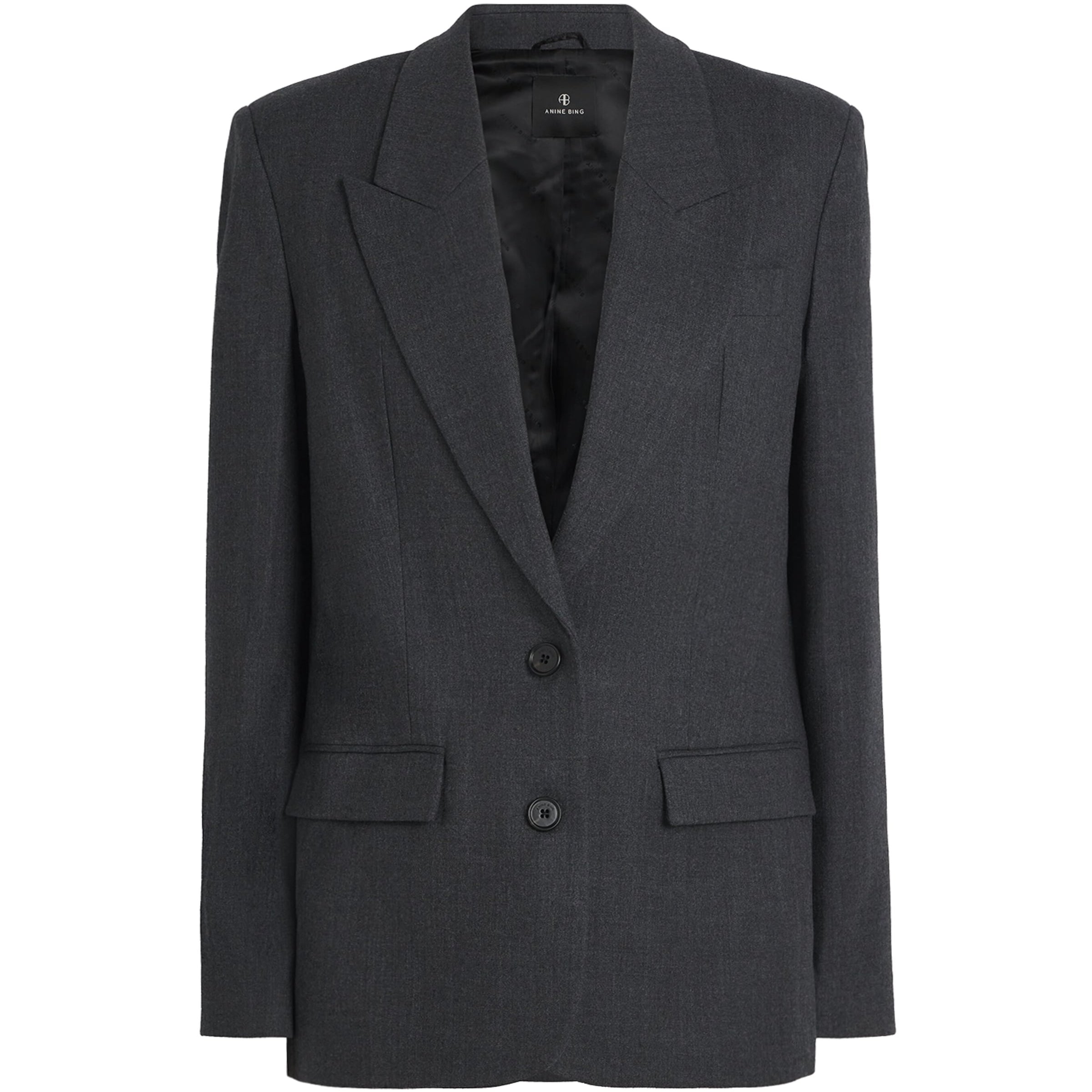 Grey Wool Ross Blazer