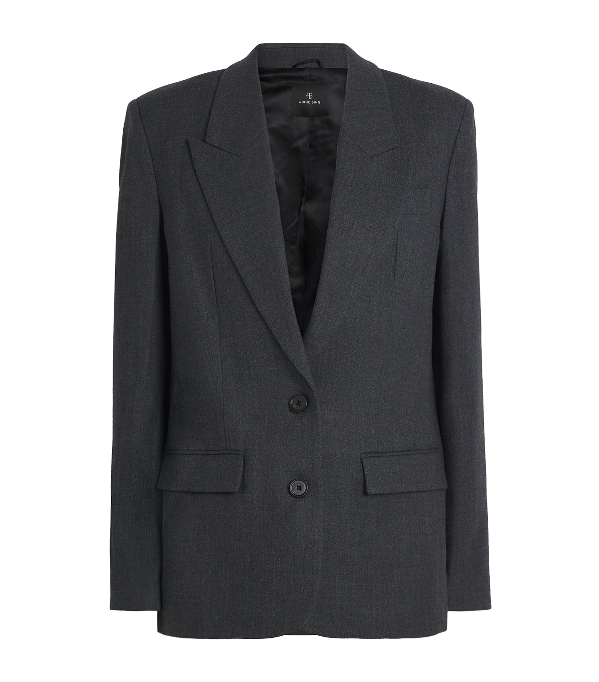 Grey Wool Ross Blazer