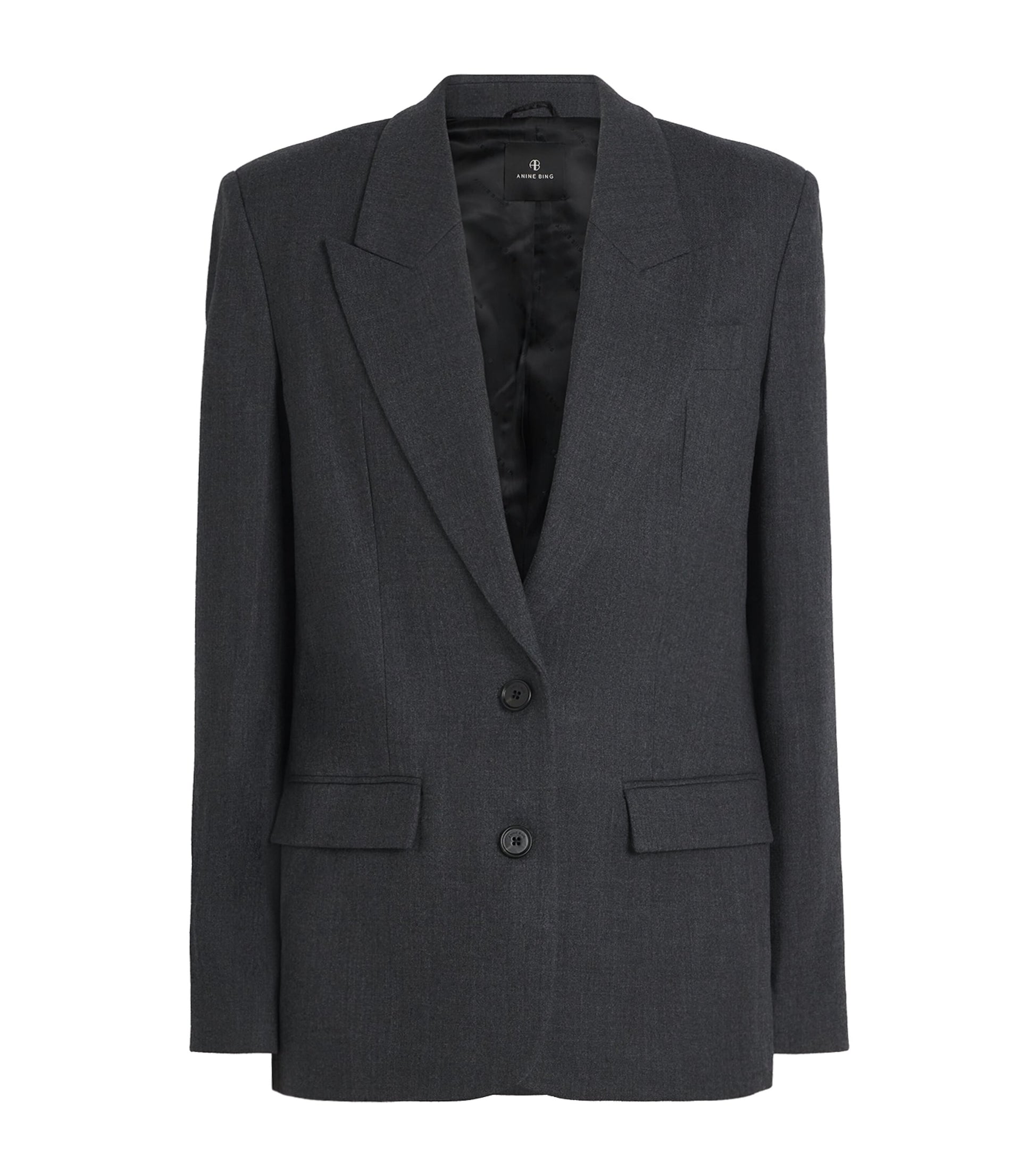 Grey Wool Ross Blazer