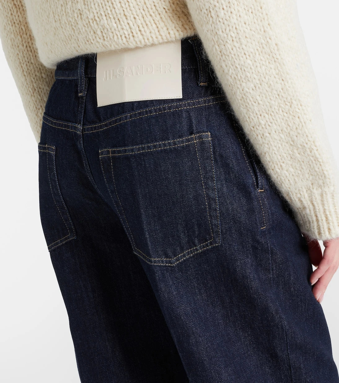 Jil Sander - Geniş paça jean