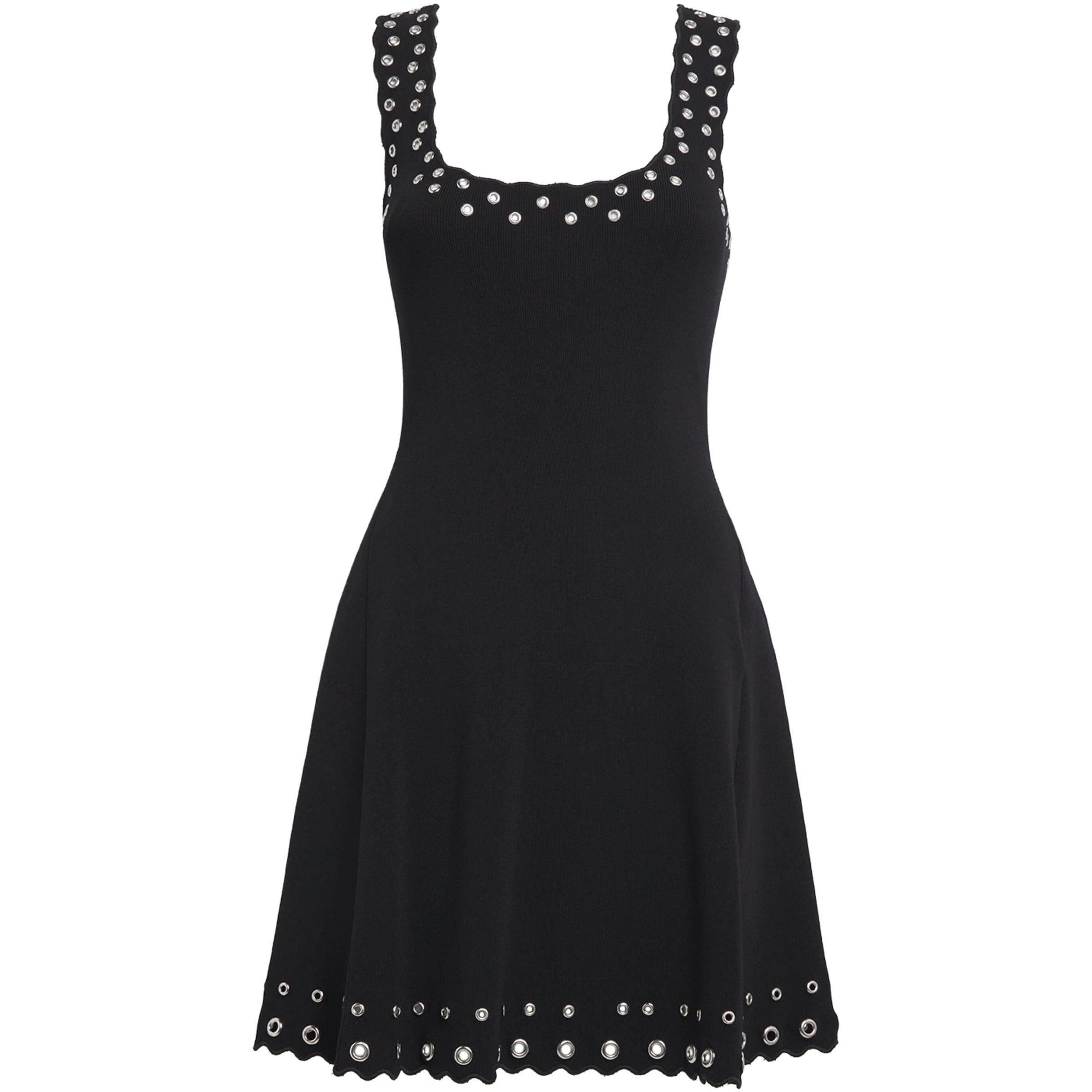 Maje Black Sleeveless Mini Dress