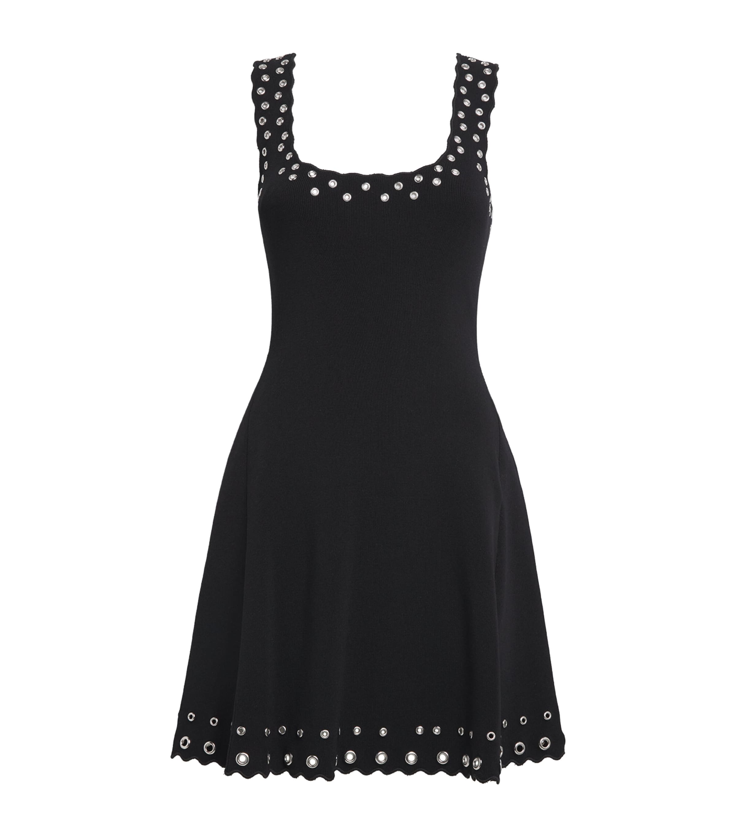 Maje Black Sleeveless Mini Dress