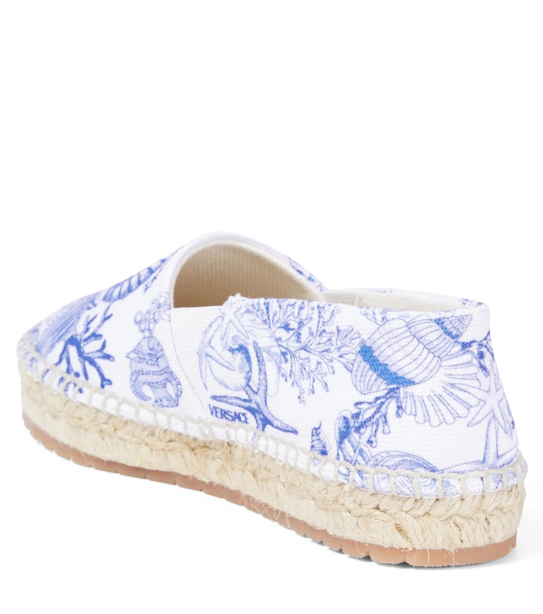 Versace Kids - Coral Theatre canvas espadrilles