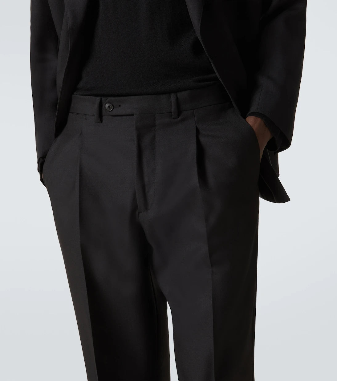 Saman Amel - Amo wool straight-leg pants
