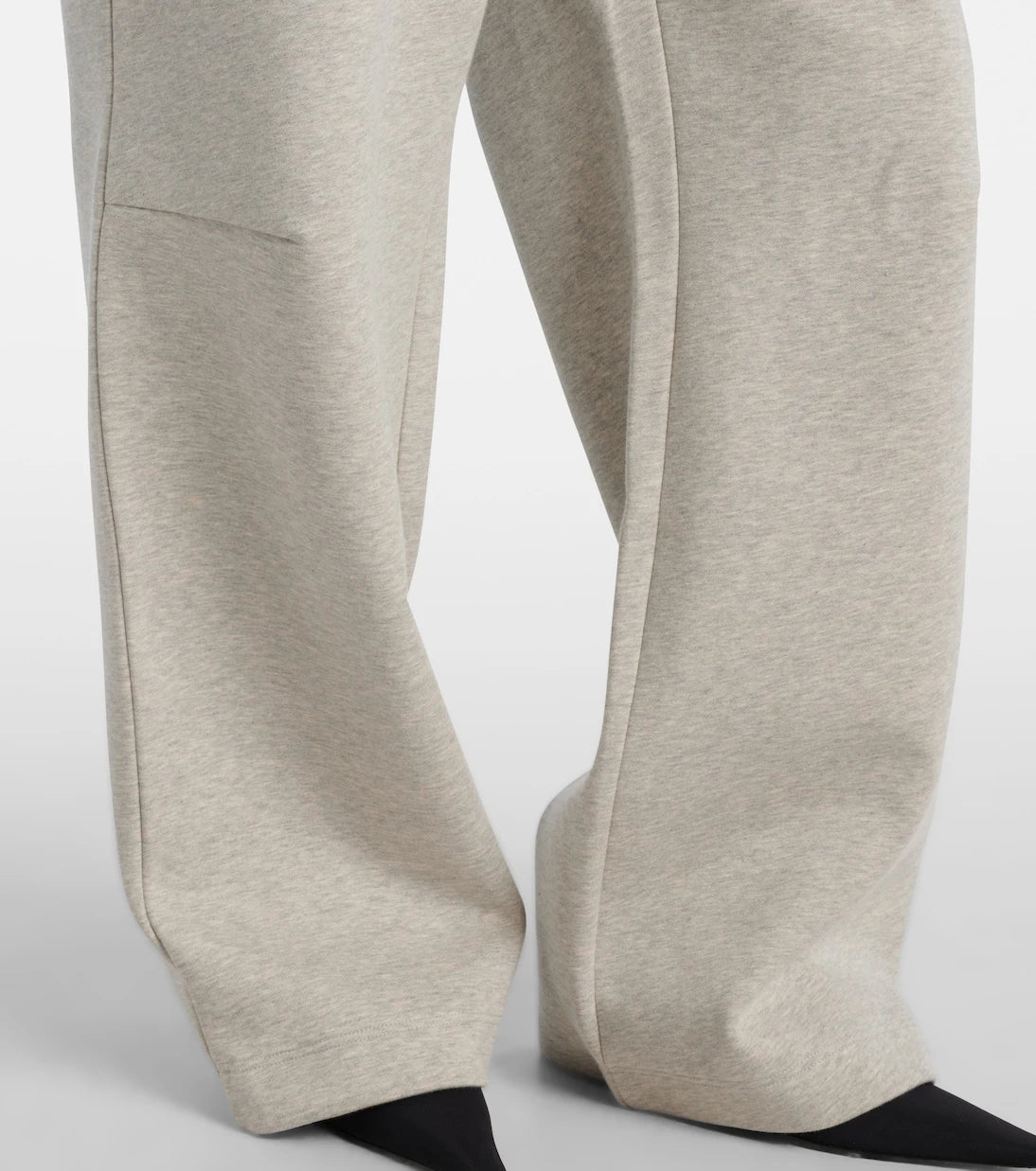 Jean Paul Gaultier - Embossed logo cotton sweatpants