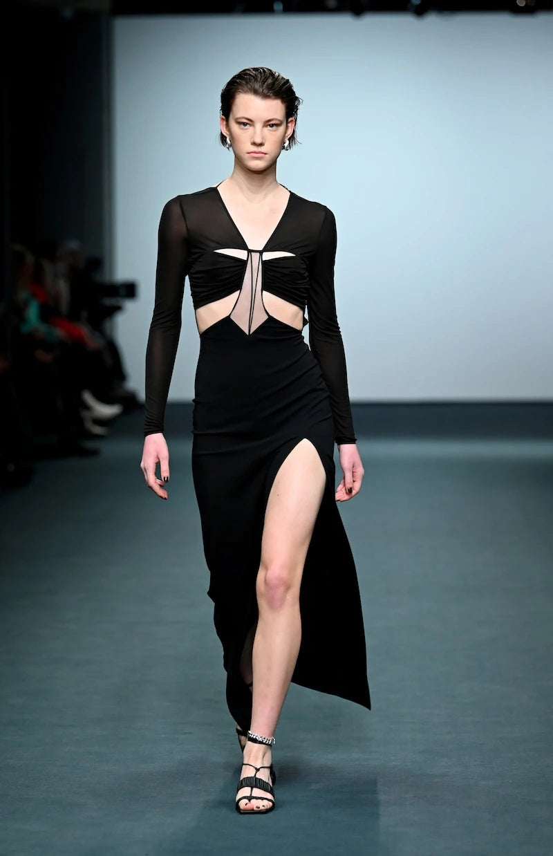 Nensi Dojaka - Cutout jersey maxi dress