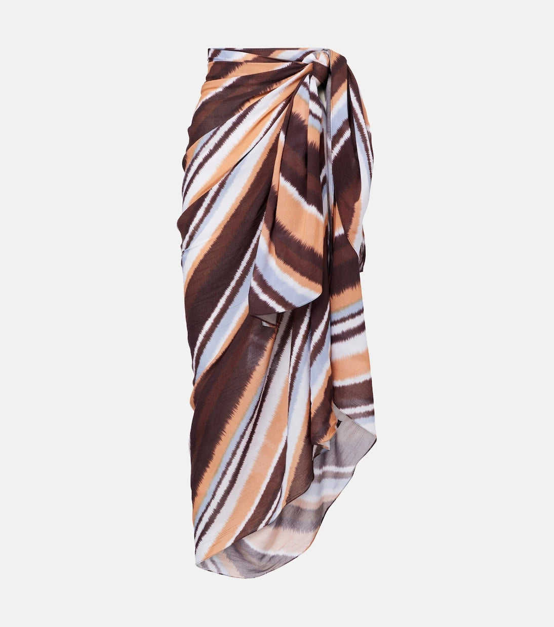 Faithfull - Abaya striped beach cover-up