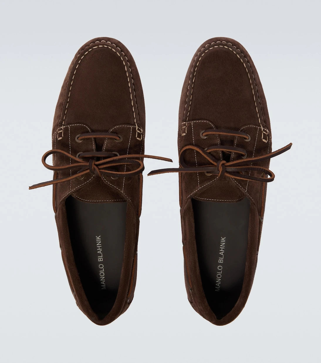 Manolo Blahnik - Marino suede loafers