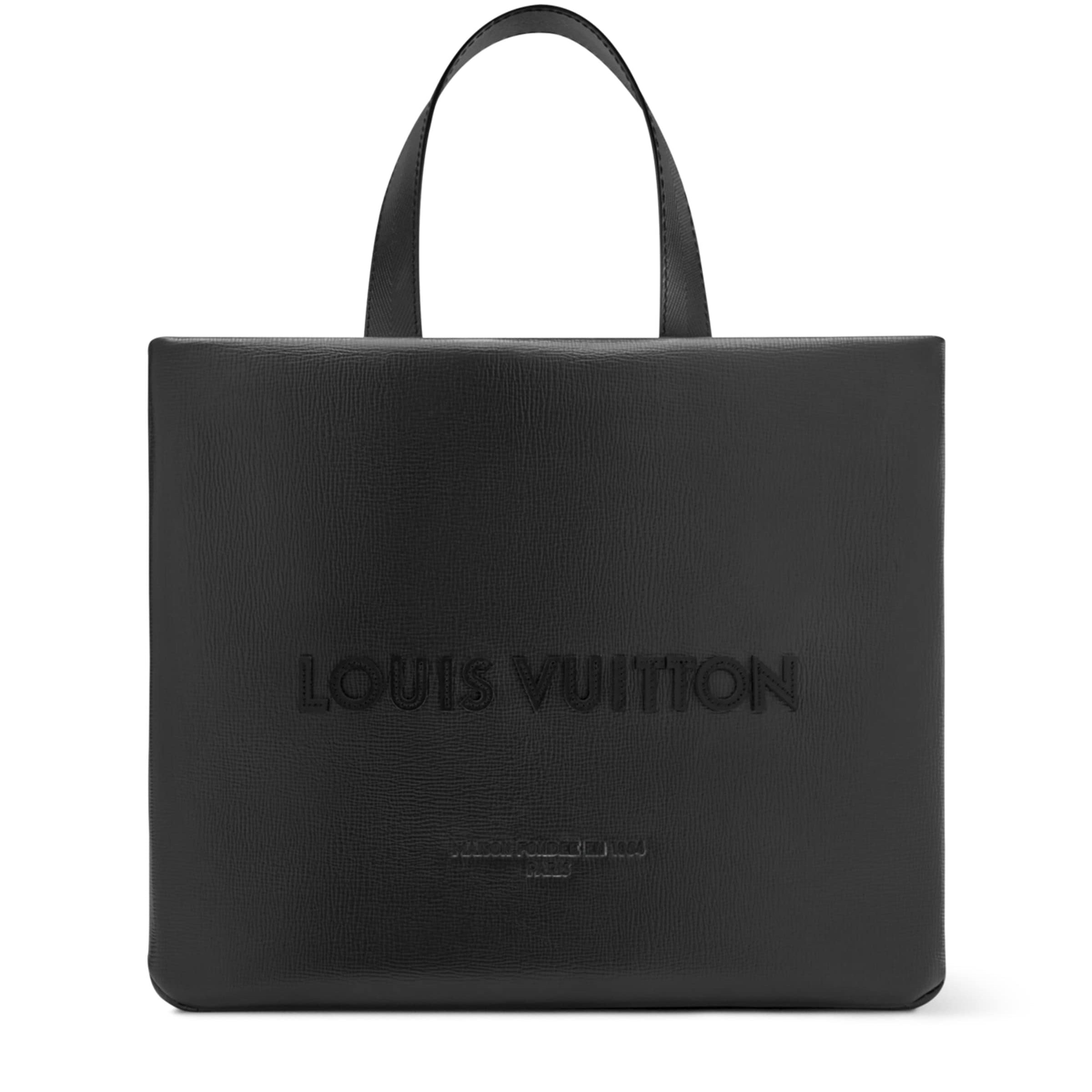 LOUIS VUITTON Mini Leather Shopper Tote Bag