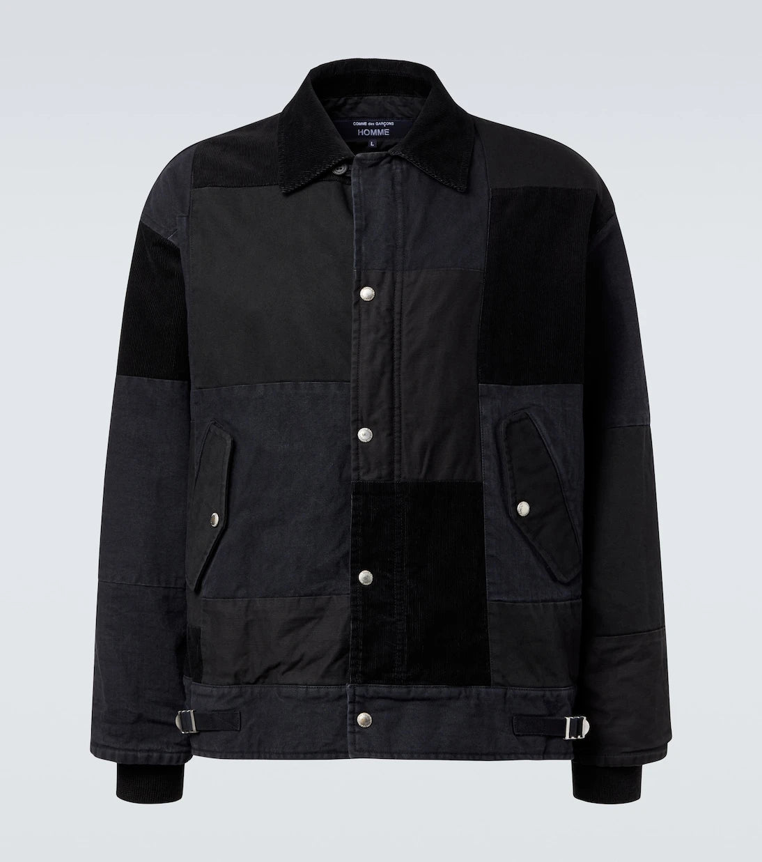 Comme des Garçons Homme - Panelli pamuk Oxford ceket