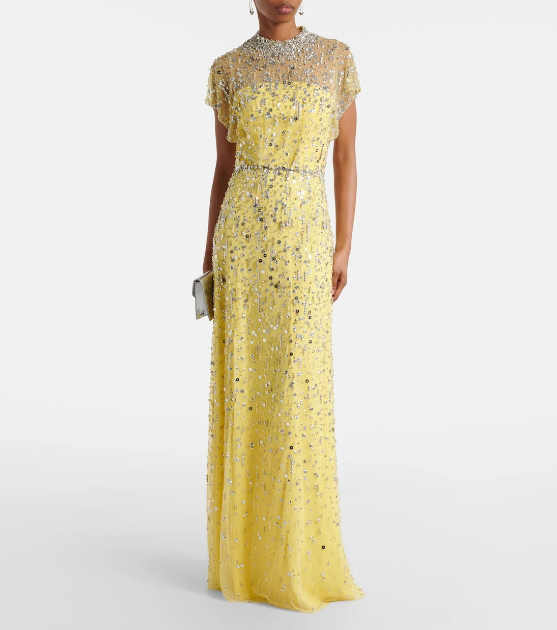 Jenny Packham - Crystal Drop beaded gown