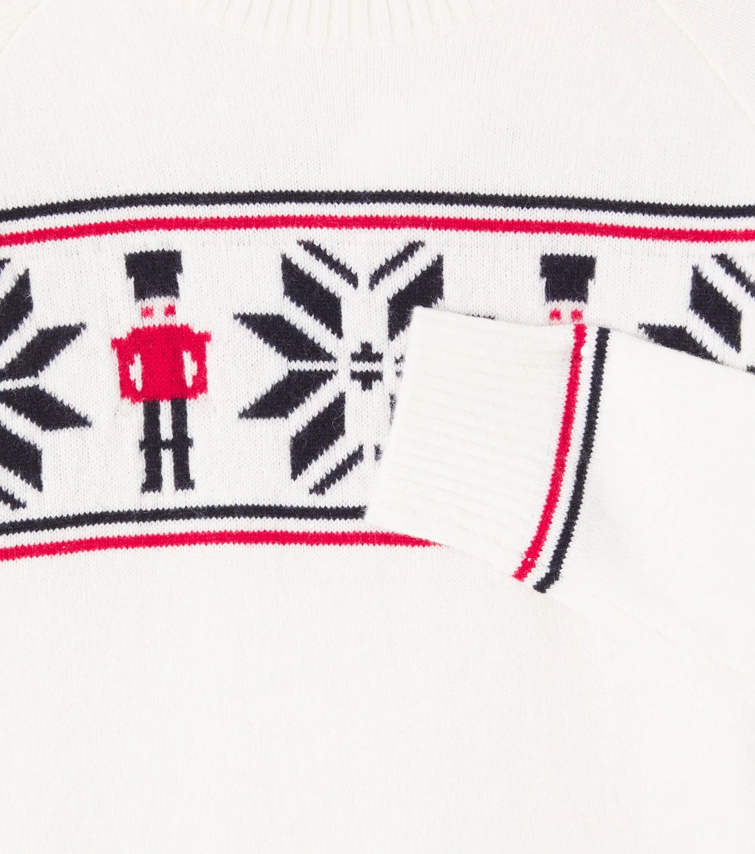 Tartine et Chocolat - Intarsia wool sweater