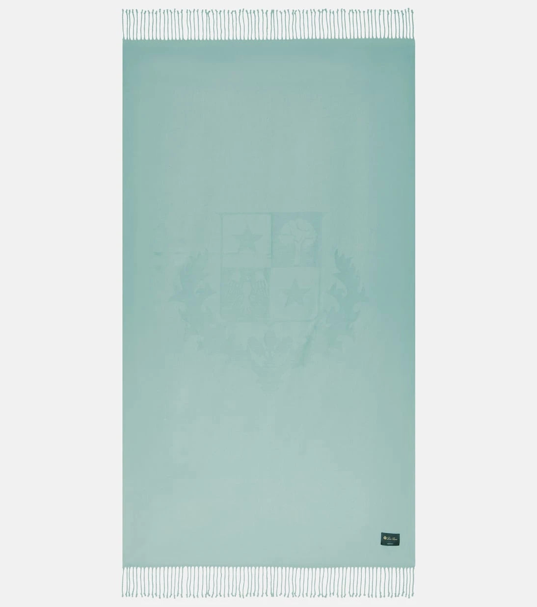 Loro Piana - Crest cotton fouta jacquard blanket