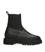 Le Monde Beryl Black Leather Dolomite Chelsea Boots 25