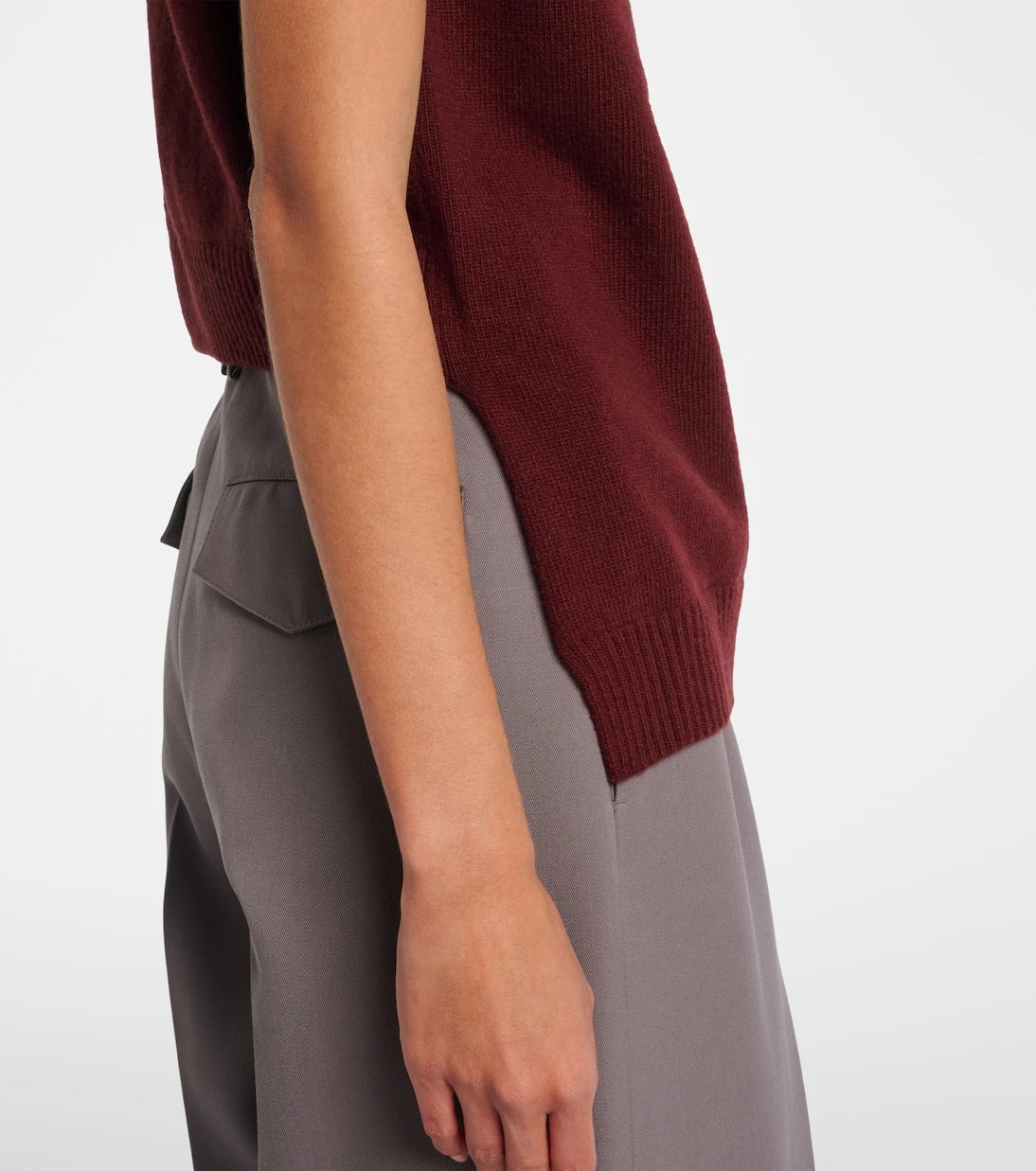 Jil Sander - Wool turtleneck sweater vest