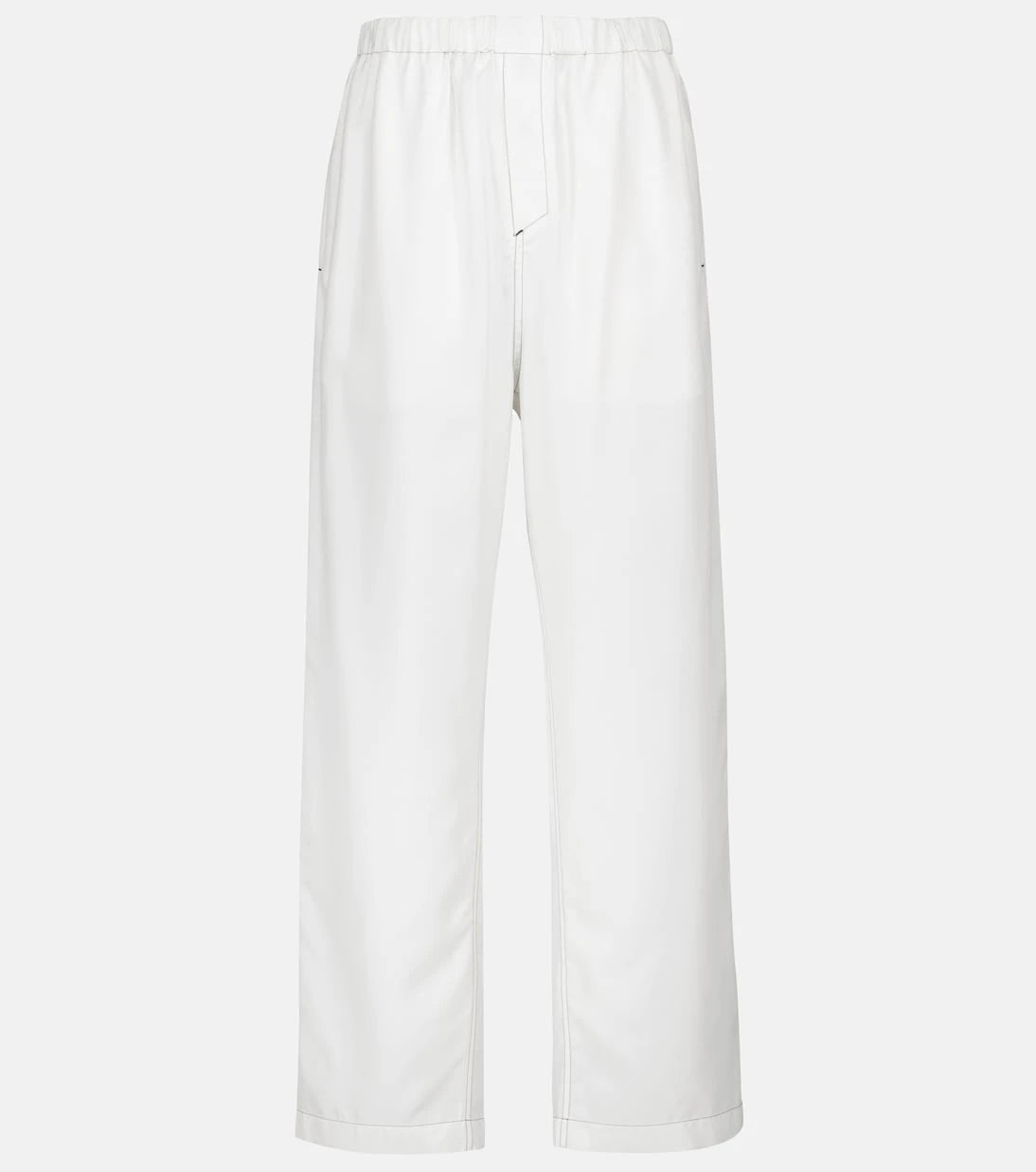 Wardrobe.NYC - Release 07 high-rise straight silk pants