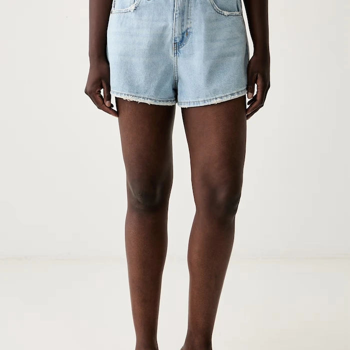 Haveone kadın denim kısa şort