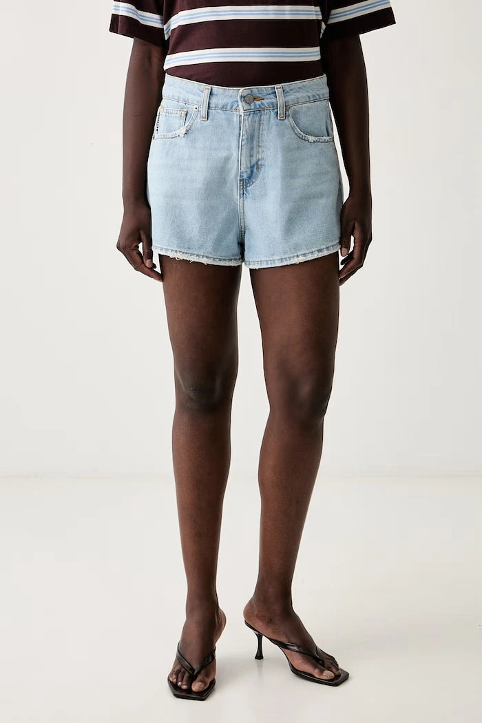 Haveone kadın denim kısa şort
