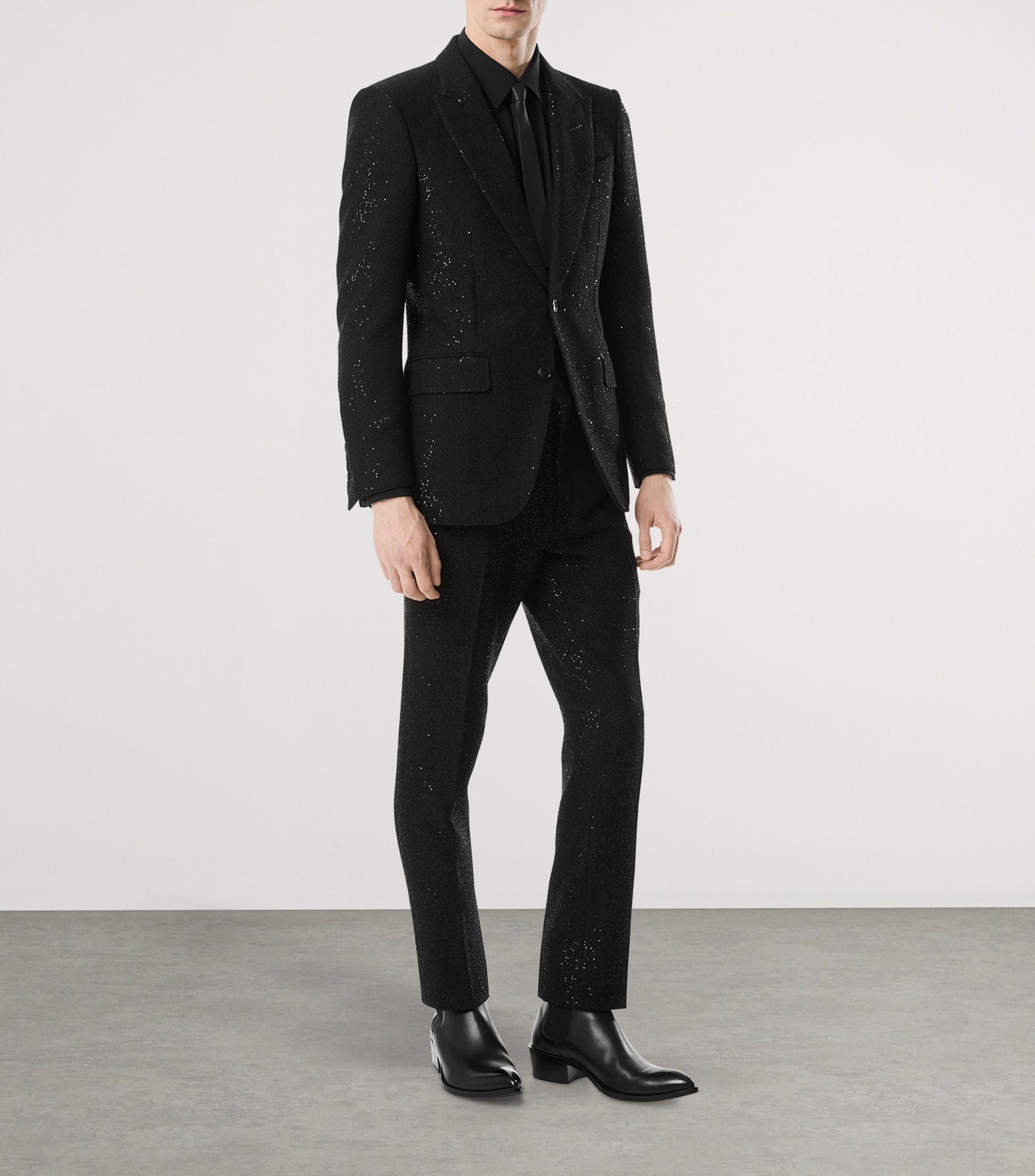 TOM FORD Virgin Wool-Blend Sequinned Blazer