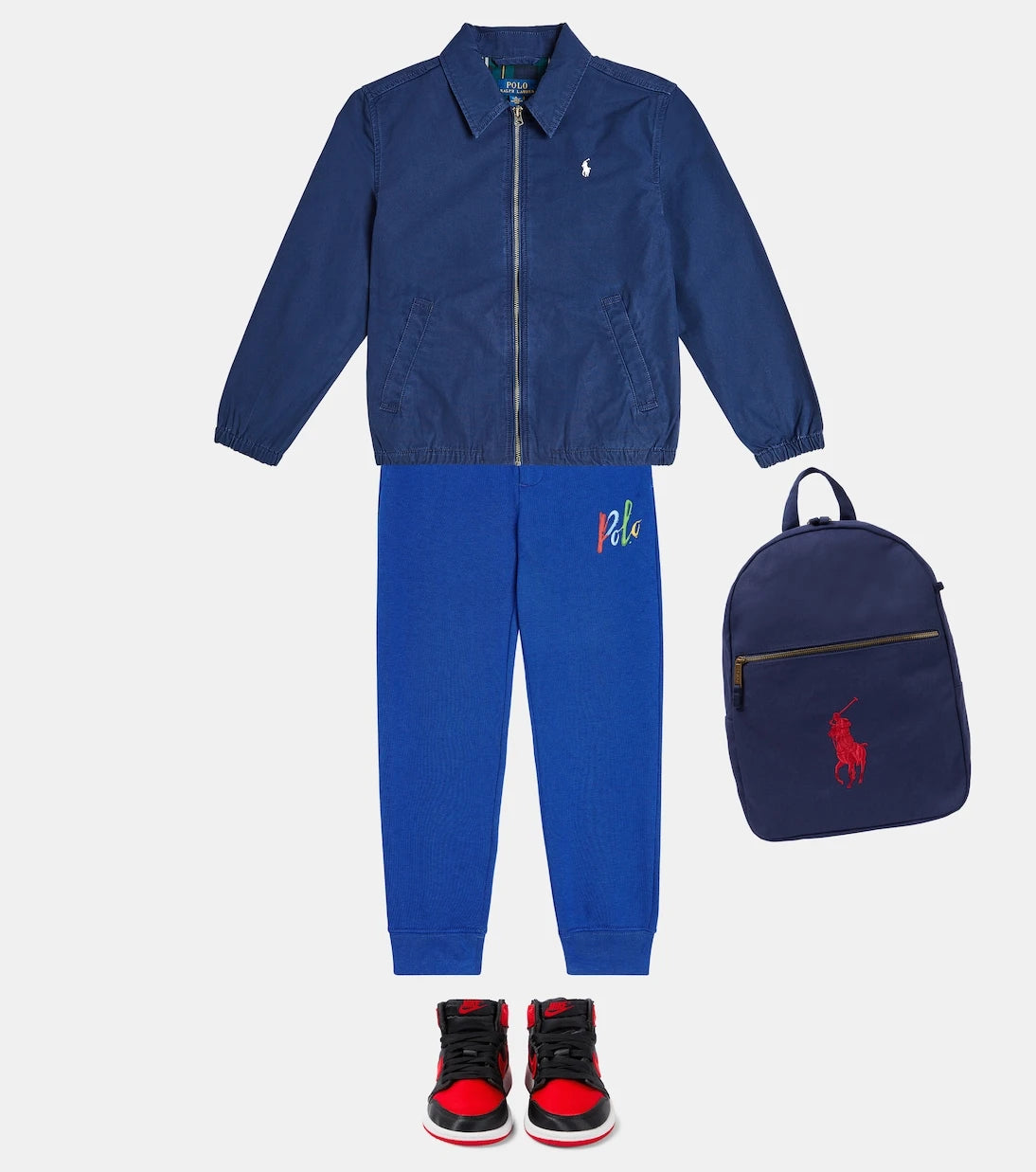 Polo Ralph Lauren Kids - بنطلون رياضي من مزيج القطن