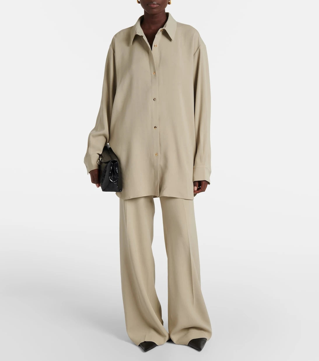 Tove - Auden high-rise wide-leg pants