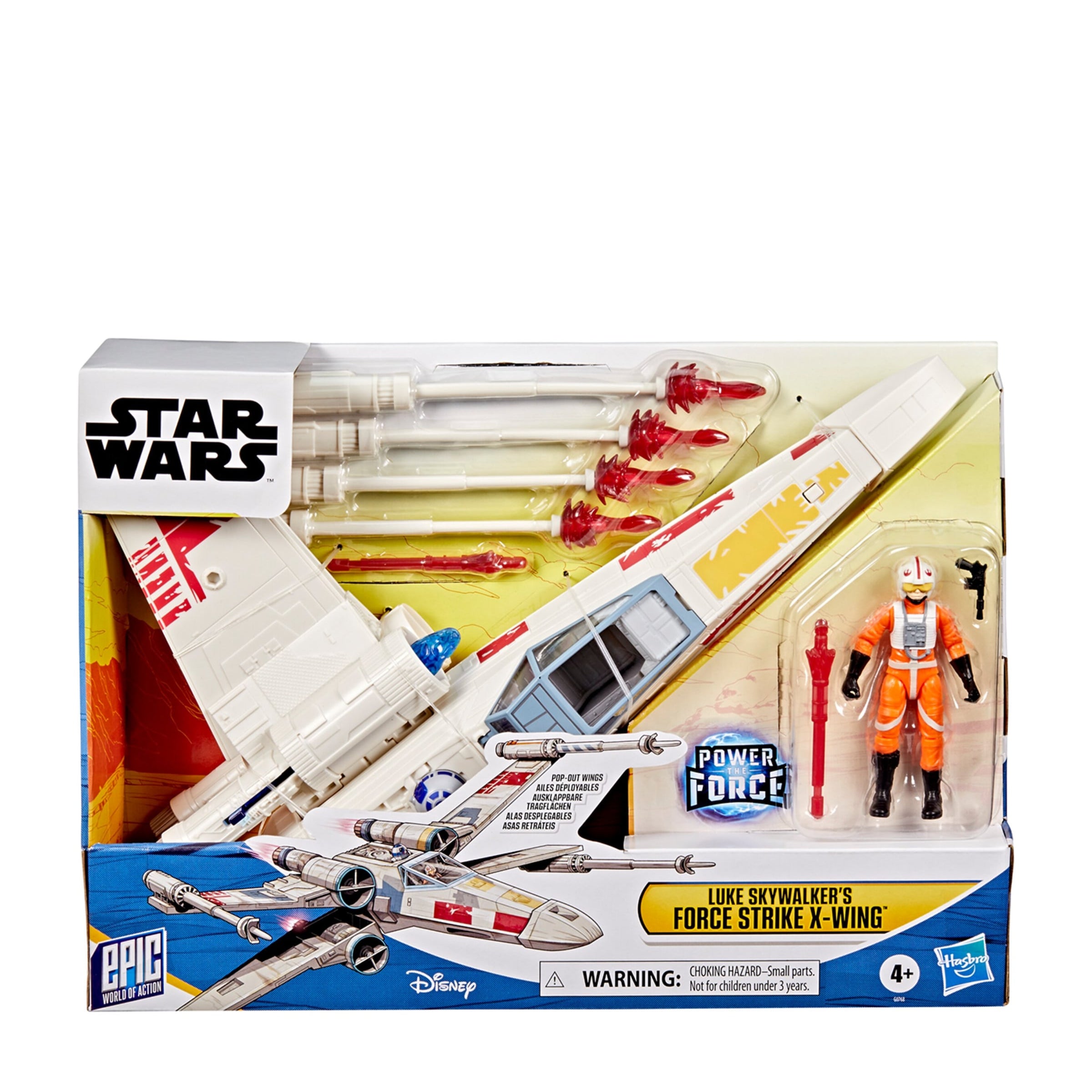 Star Wars Luke Skywalker's Force Strike X-Wing Toy