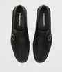 Salvatore Ferragamo Leather Caspian Loafers