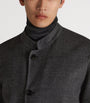 Dunhill Grey Wool Reversible Double-Faced Driving Jacket
