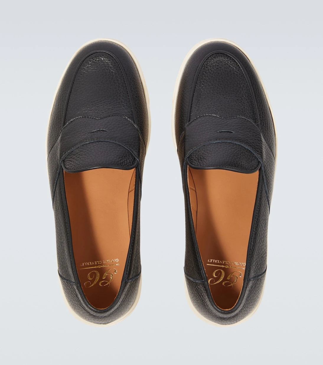 George Cleverley - Joey II leather penny loafers