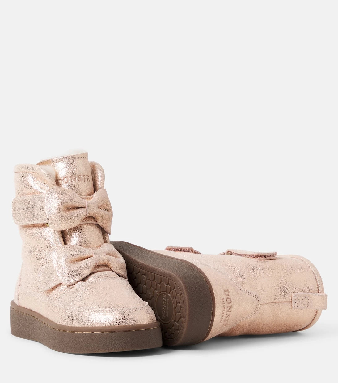 Donsje - Isa metallic leather boots