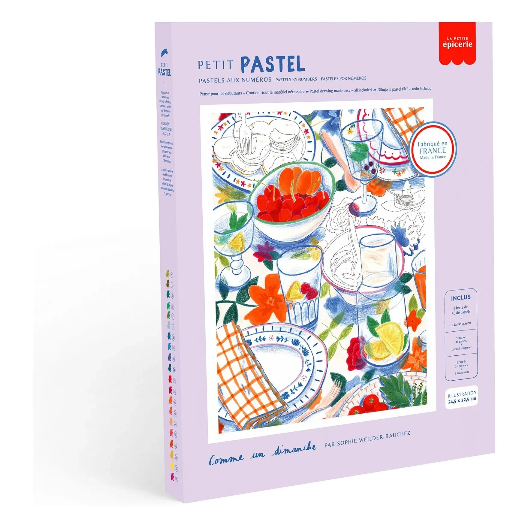 La Petite Épicerie - Pastel kit by number - Comme un Dimanche