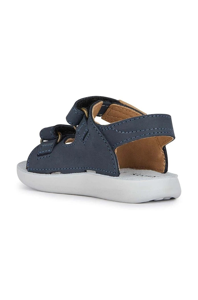 Детски сандали от кожа Geox SANDAL LIGHTFLOPPY