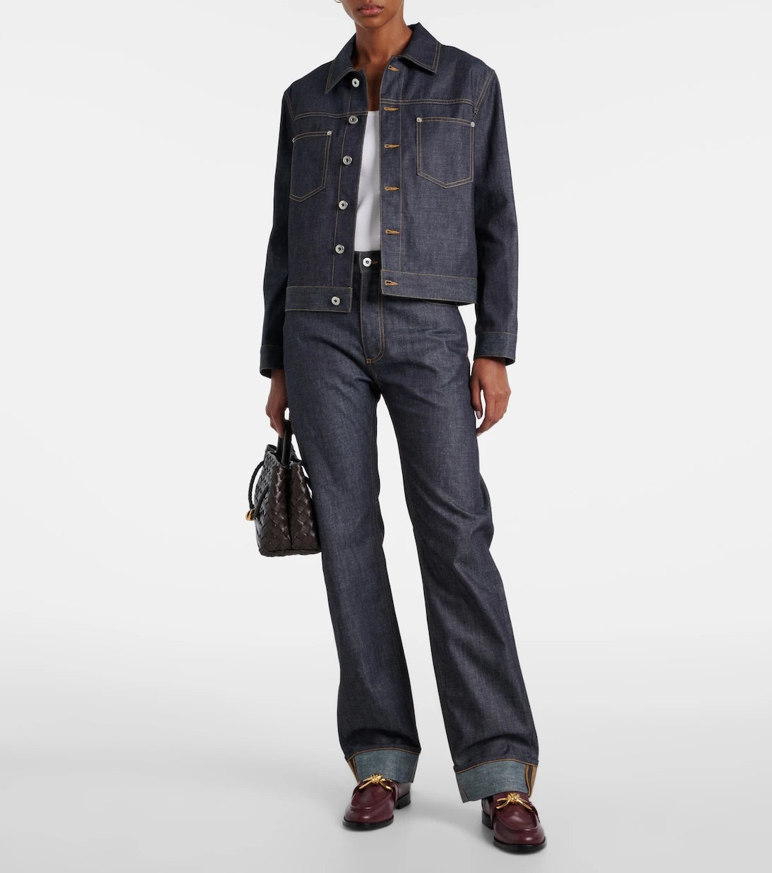 Bottega Veneta - جاكيت دنيم