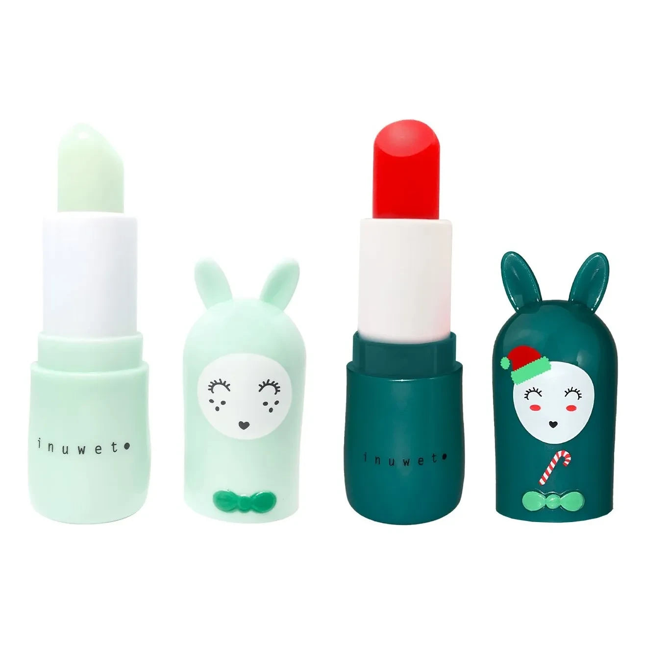 Inuwet - Star Sequin Lip Balms - Set of 2
