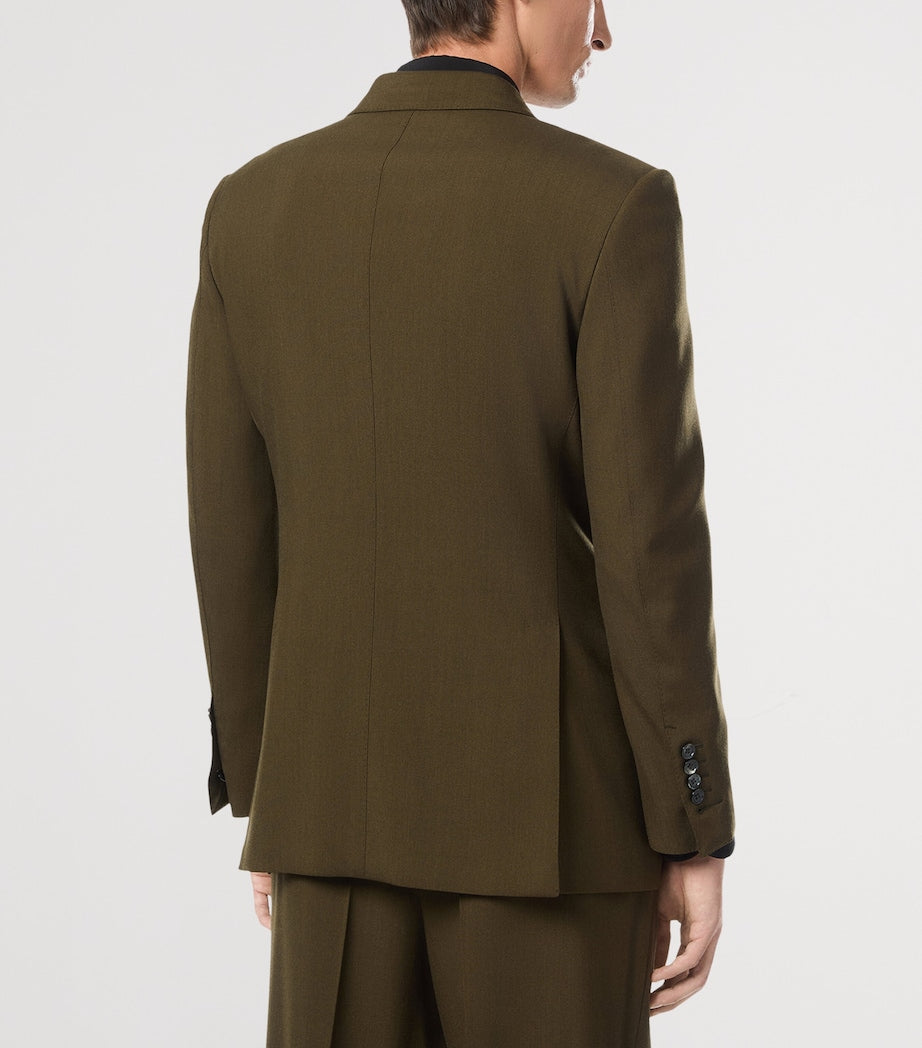 Wool-Cashmere-Silk Blazer