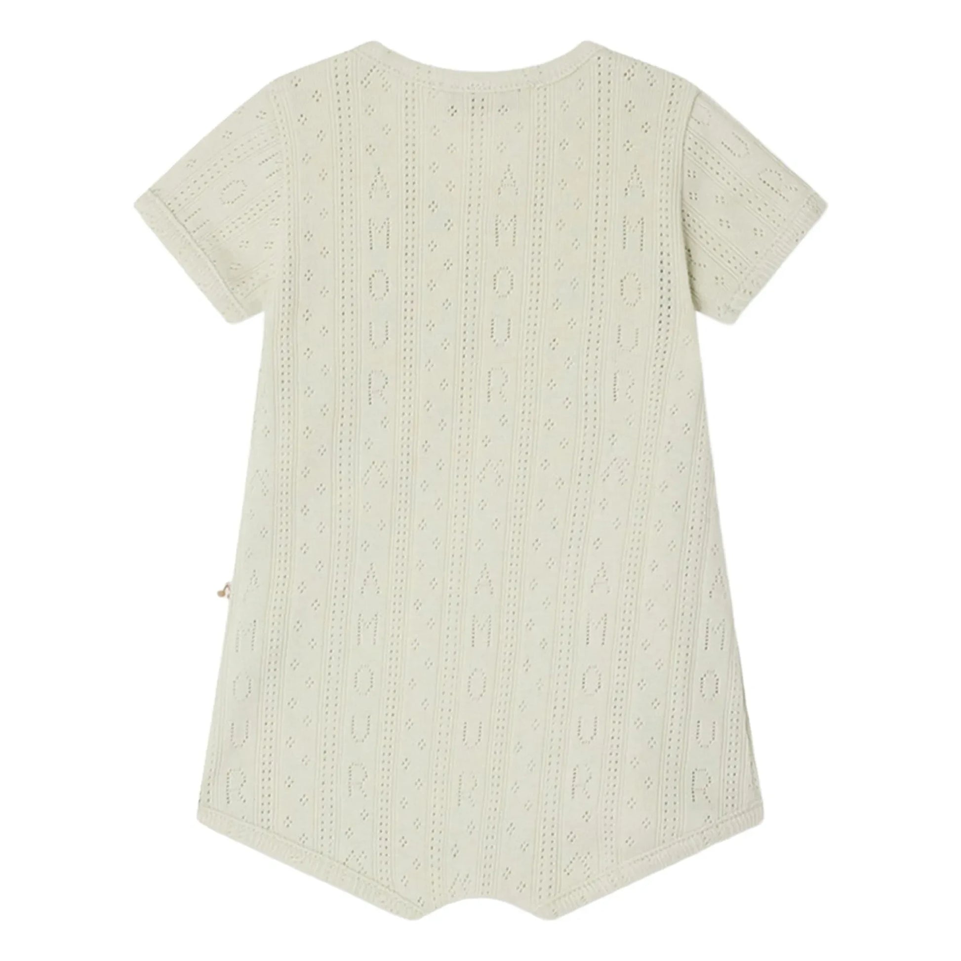 Bonpoint - Pointelle Landon Organic Cotton Playsuit | Celadon