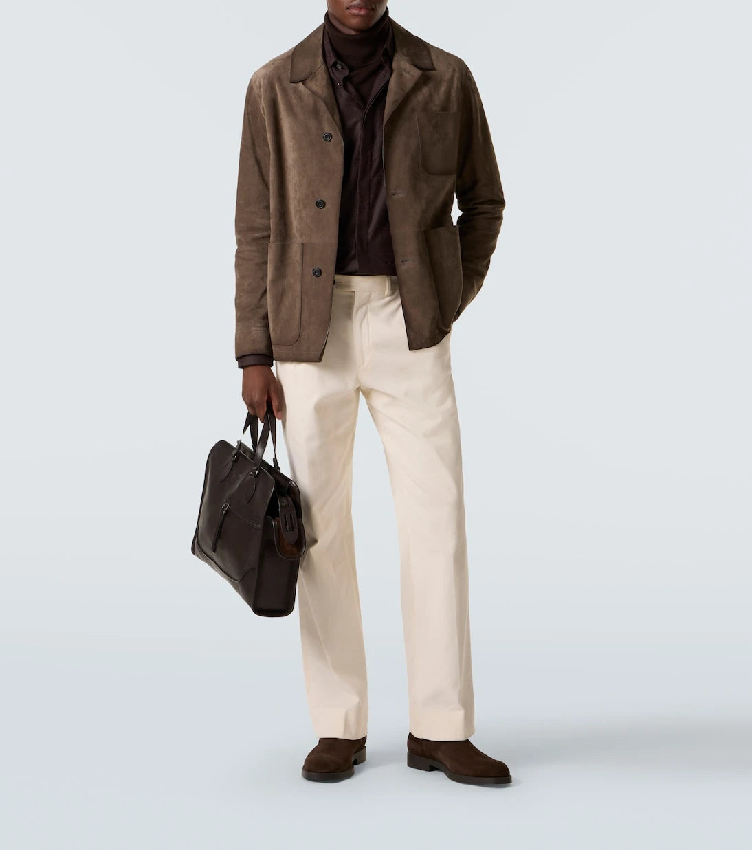 Berluti - Un Jour leather briefcase