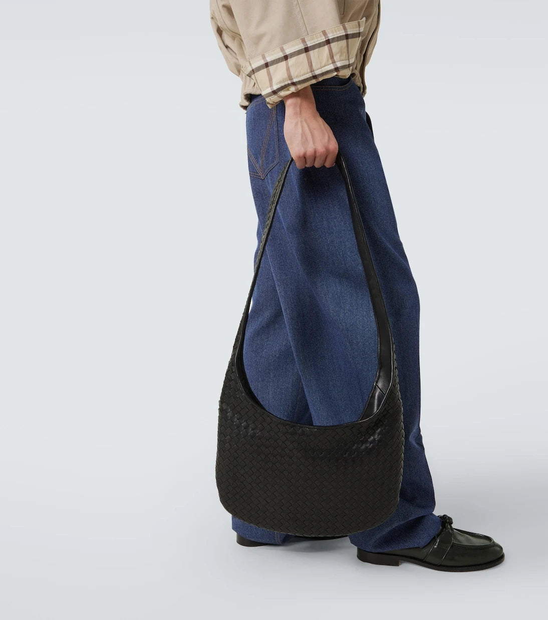 Bottega Veneta - Veneto Intrecciato leather messenger bag